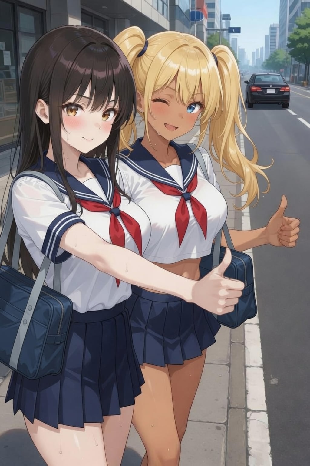 ｢ねぇ、そこのお兄さーん♪…ちょっと乗せて♥️｣