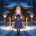 博麗神社の夜咄』 第〇話構成案『秋霜（しゅうそう）の夢現』 2枚目