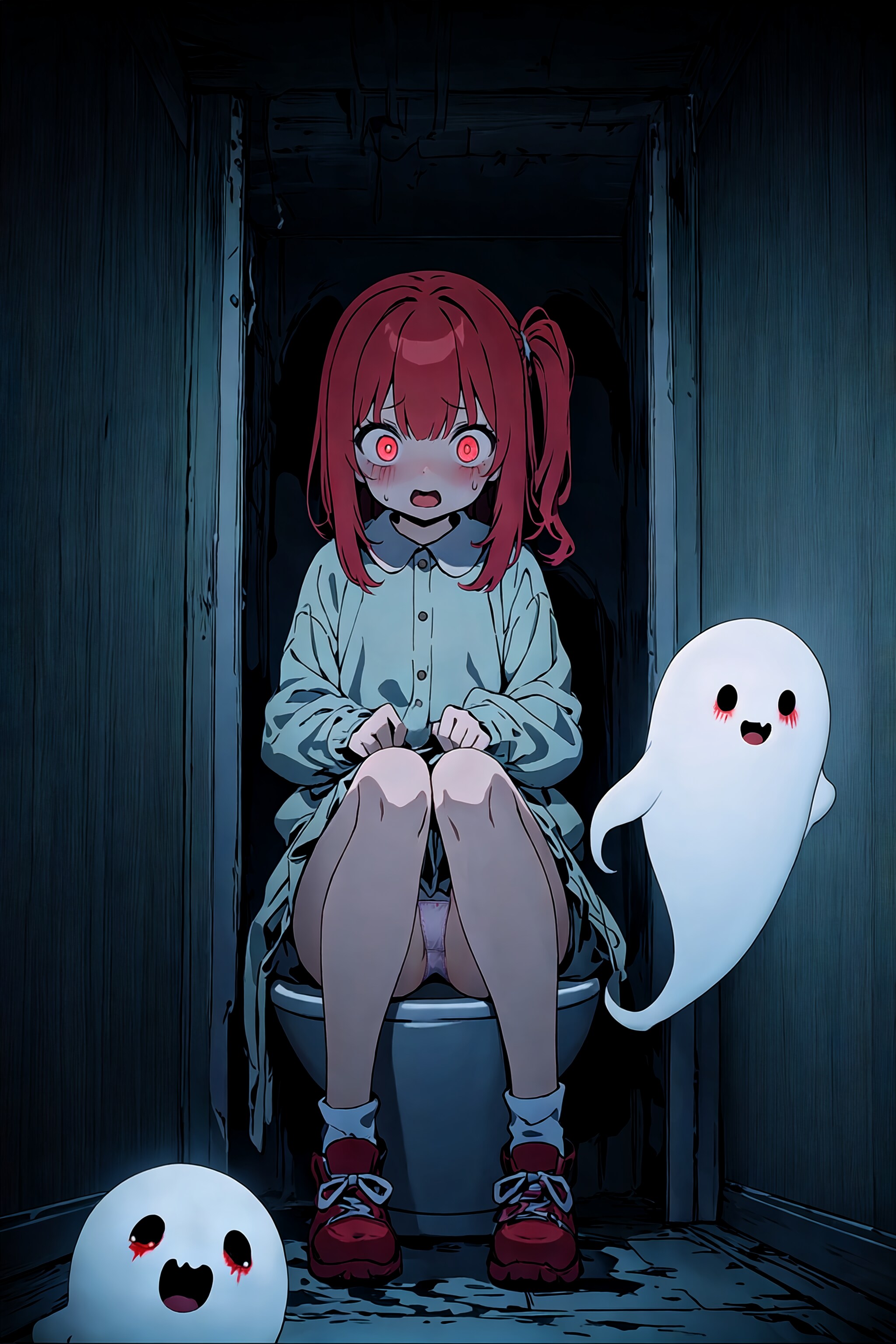 トイレコワイ