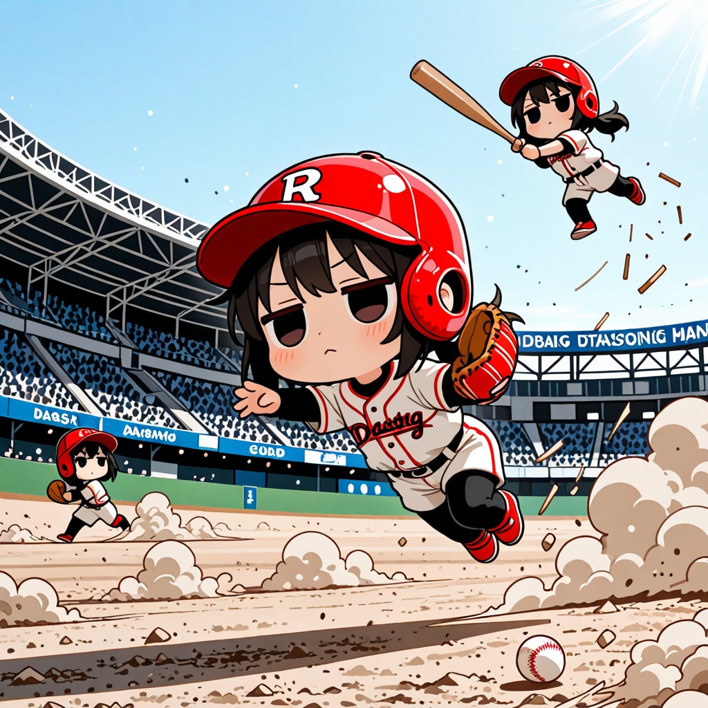 謎野球 | の人気AIイラスト・グラビア