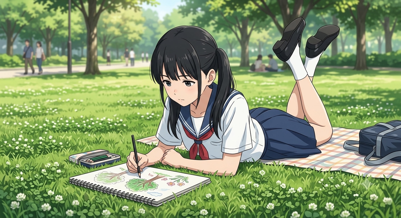 スケッチ少女