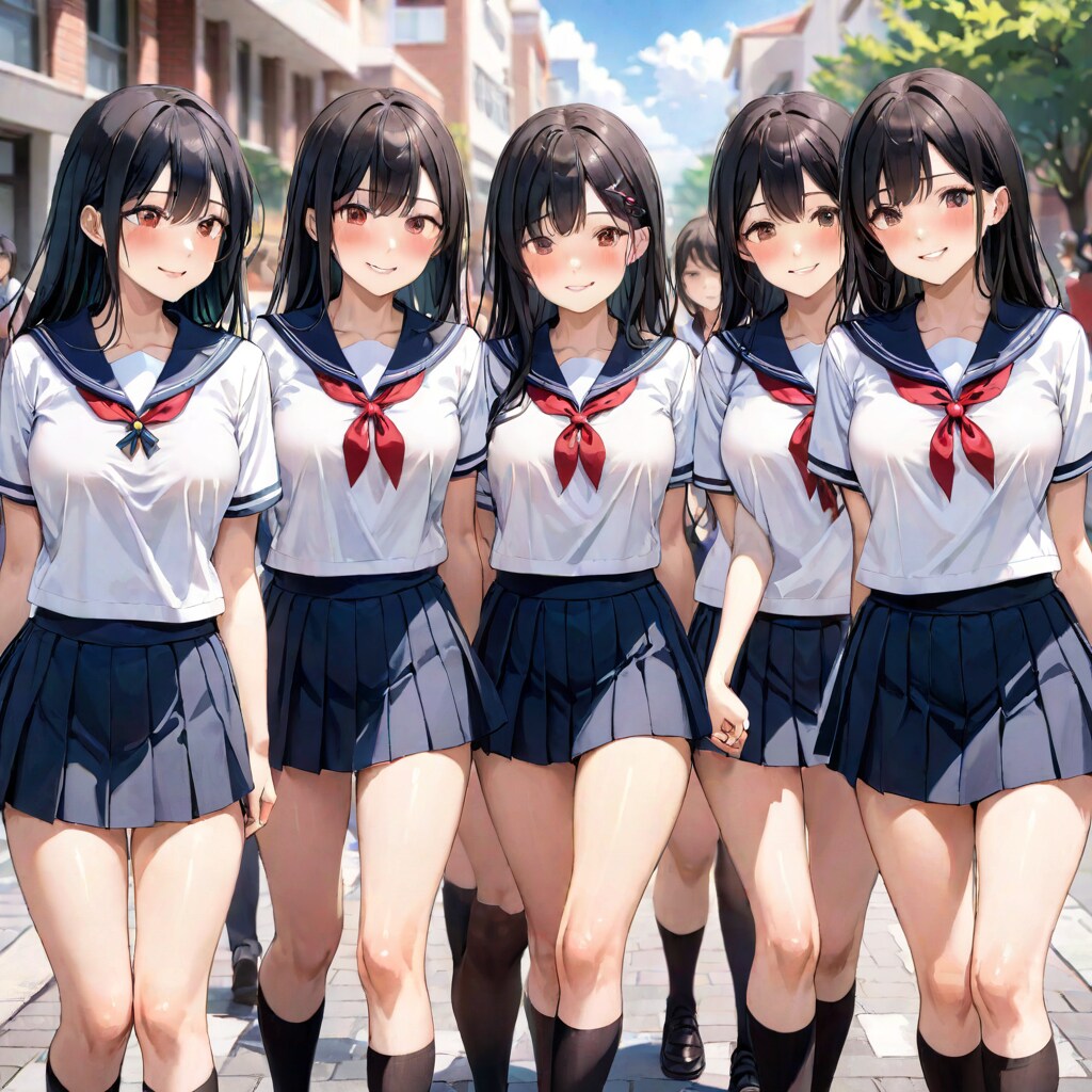 どこまで行ったら生活指導の先生に勝つことができるか、変にプライドを持ってる女子高生たち
