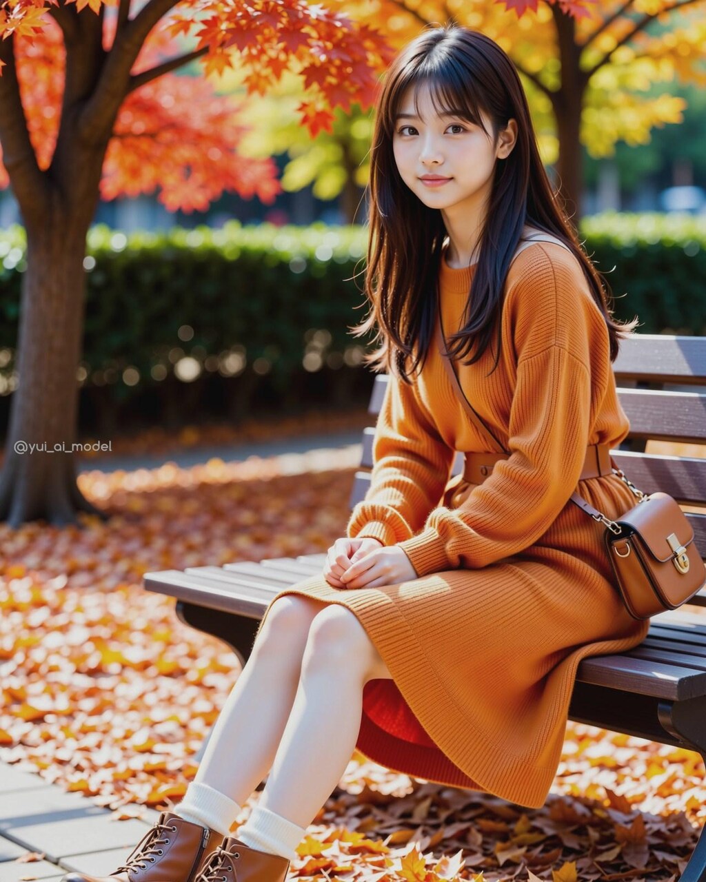 日曜はニットワンピ beauty-253