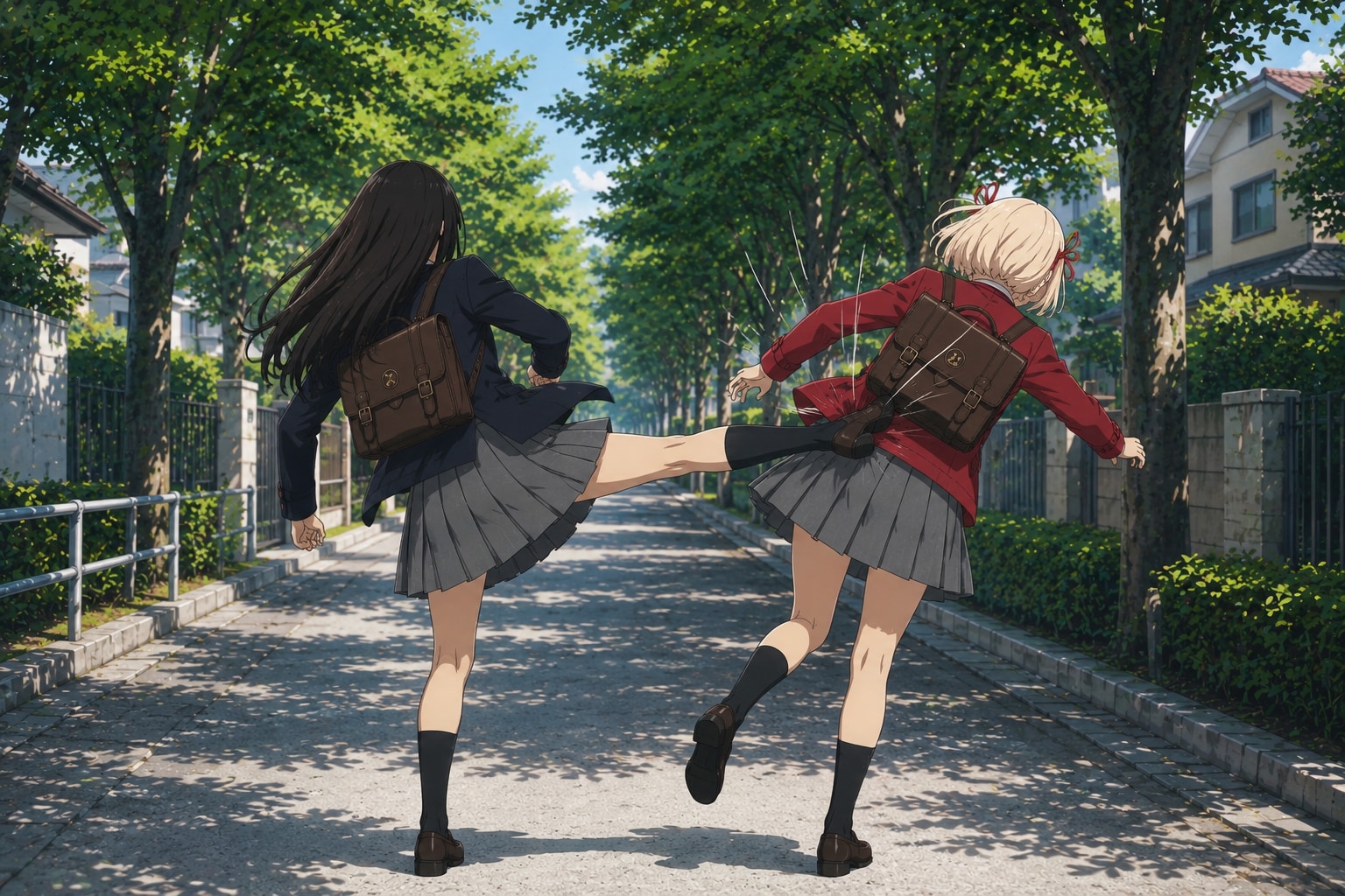 OPオマージュ  ちさたき名シーン② | の人気AIイラスト・グラビア