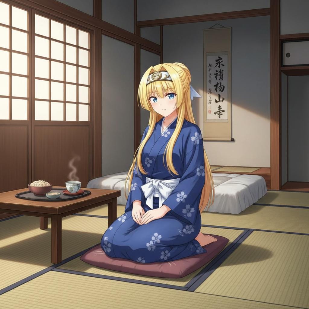 浴衣の将軍さま
