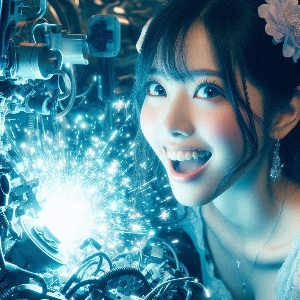 溢れ出すエネルギー