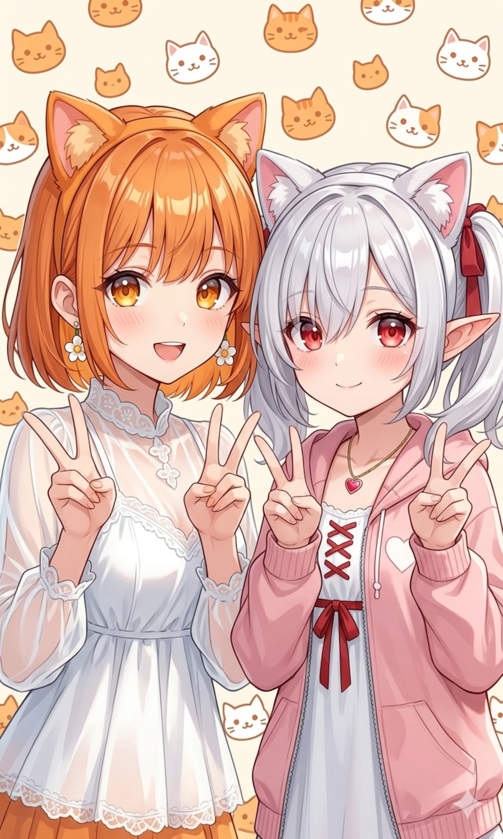 サルヲさんのほのかさんとシロネさん