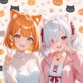 サルヲさんのほのかさんとシロネさん 3枚目