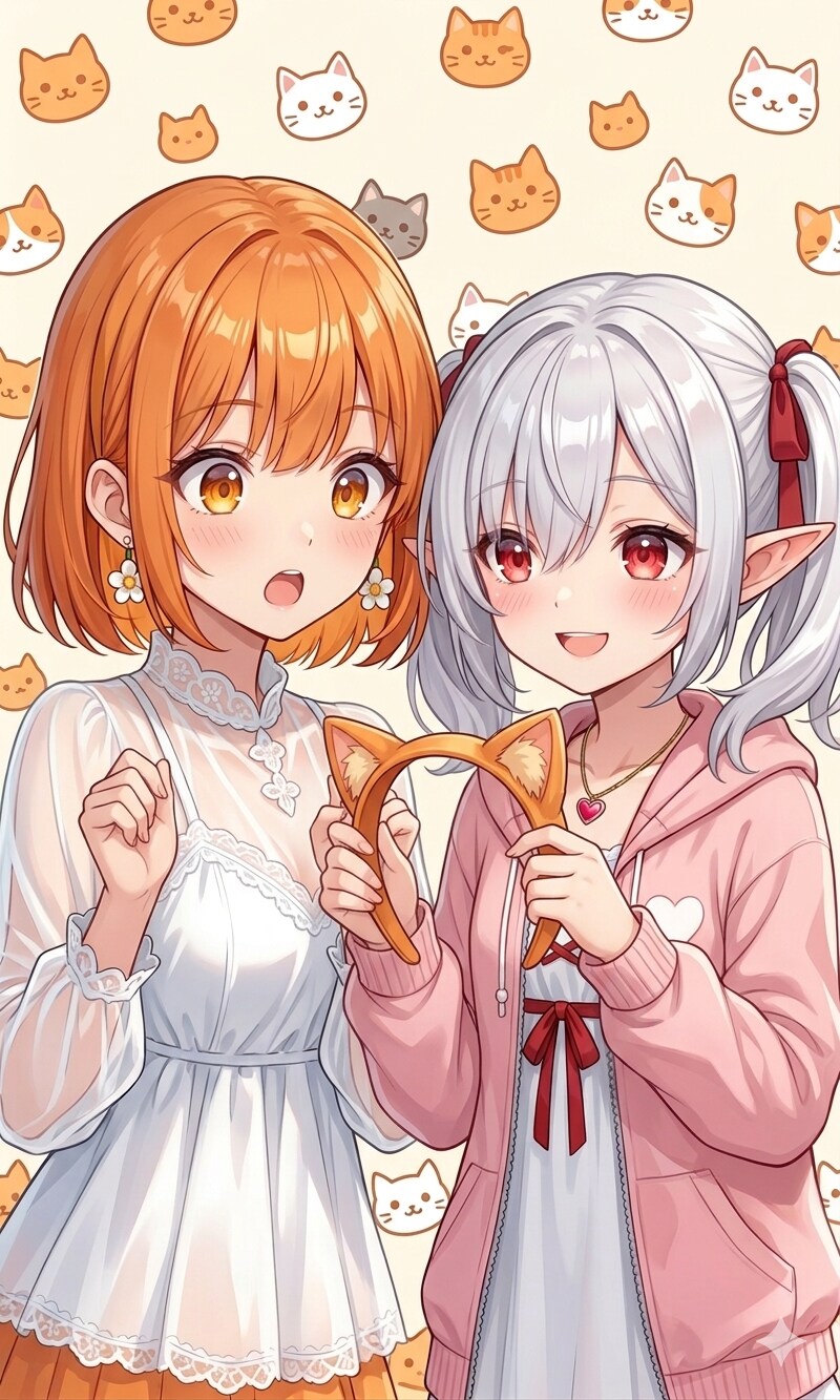 サルヲさんのほのかさんとシロネさん