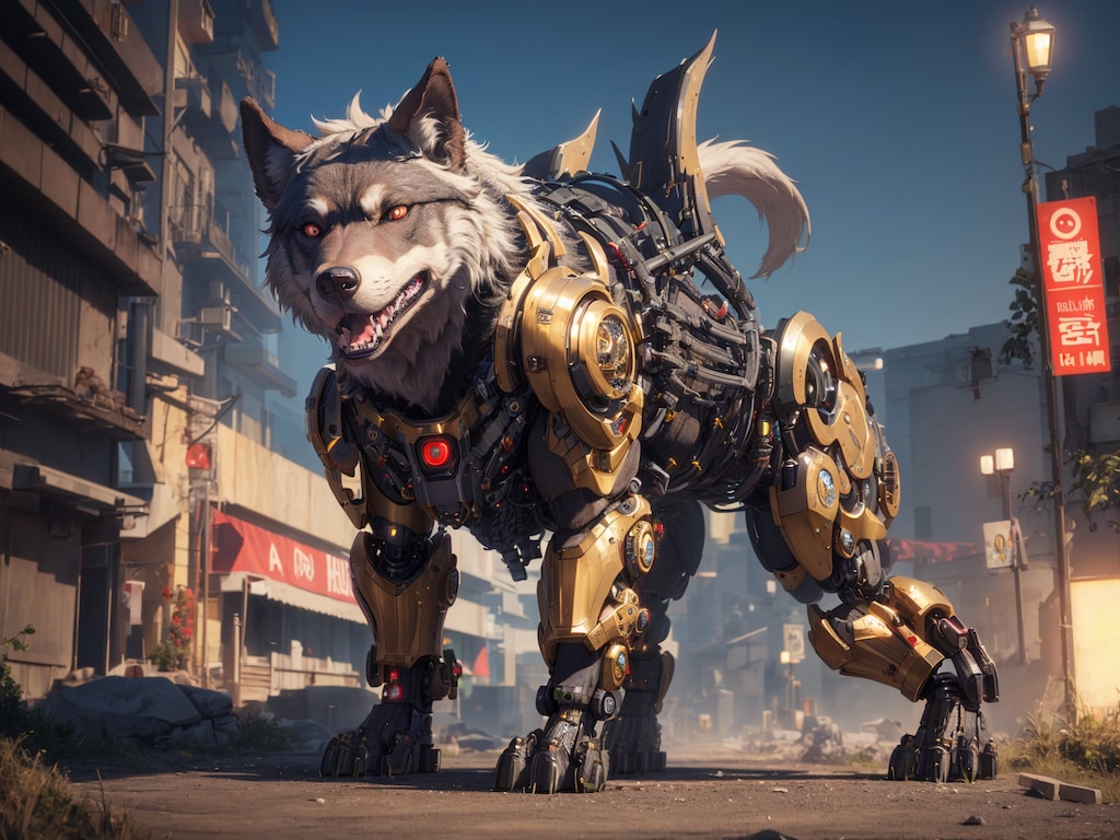 機械仕掛けの狼 その①