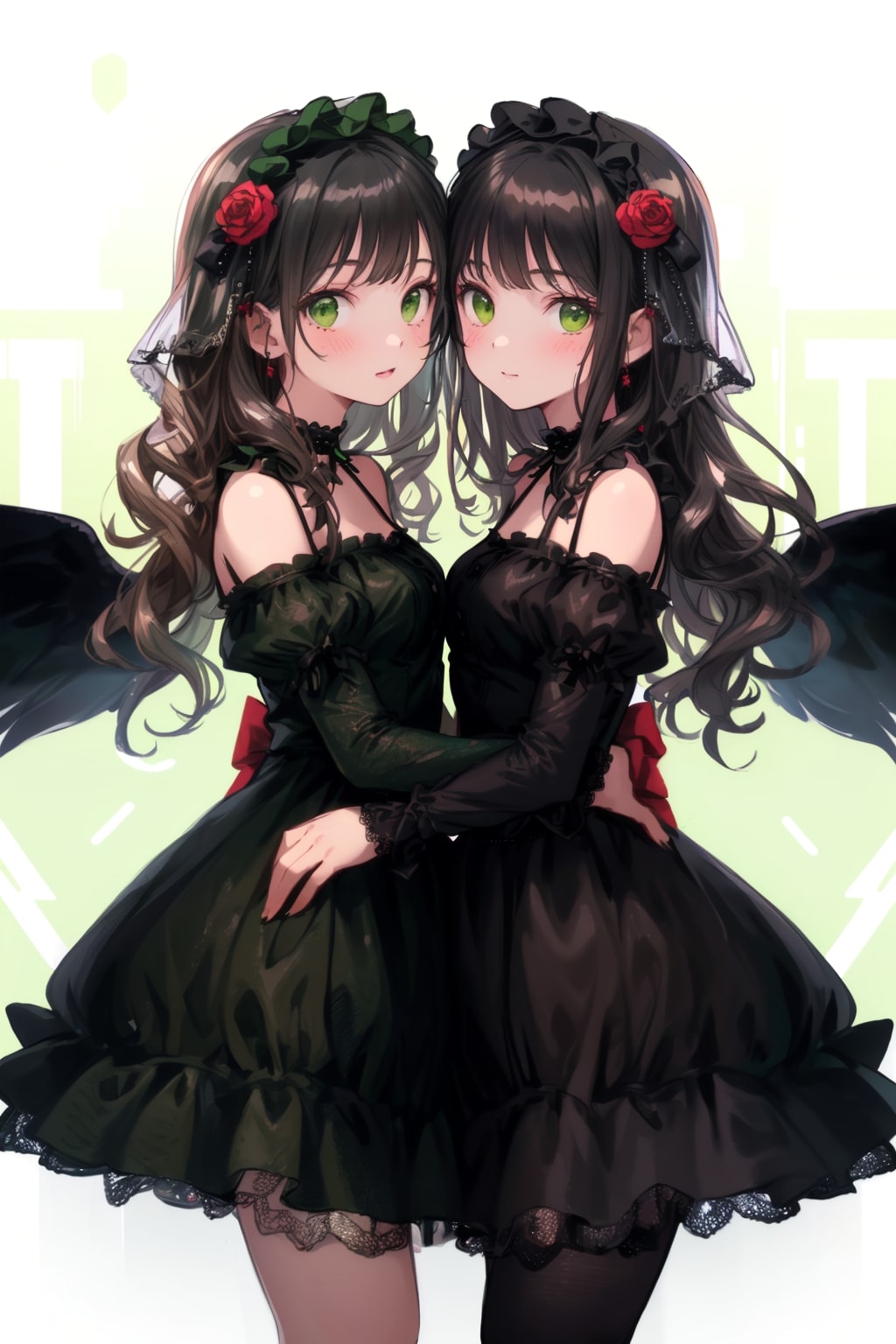 双子の日 | の人気AIイラスト・グラビア