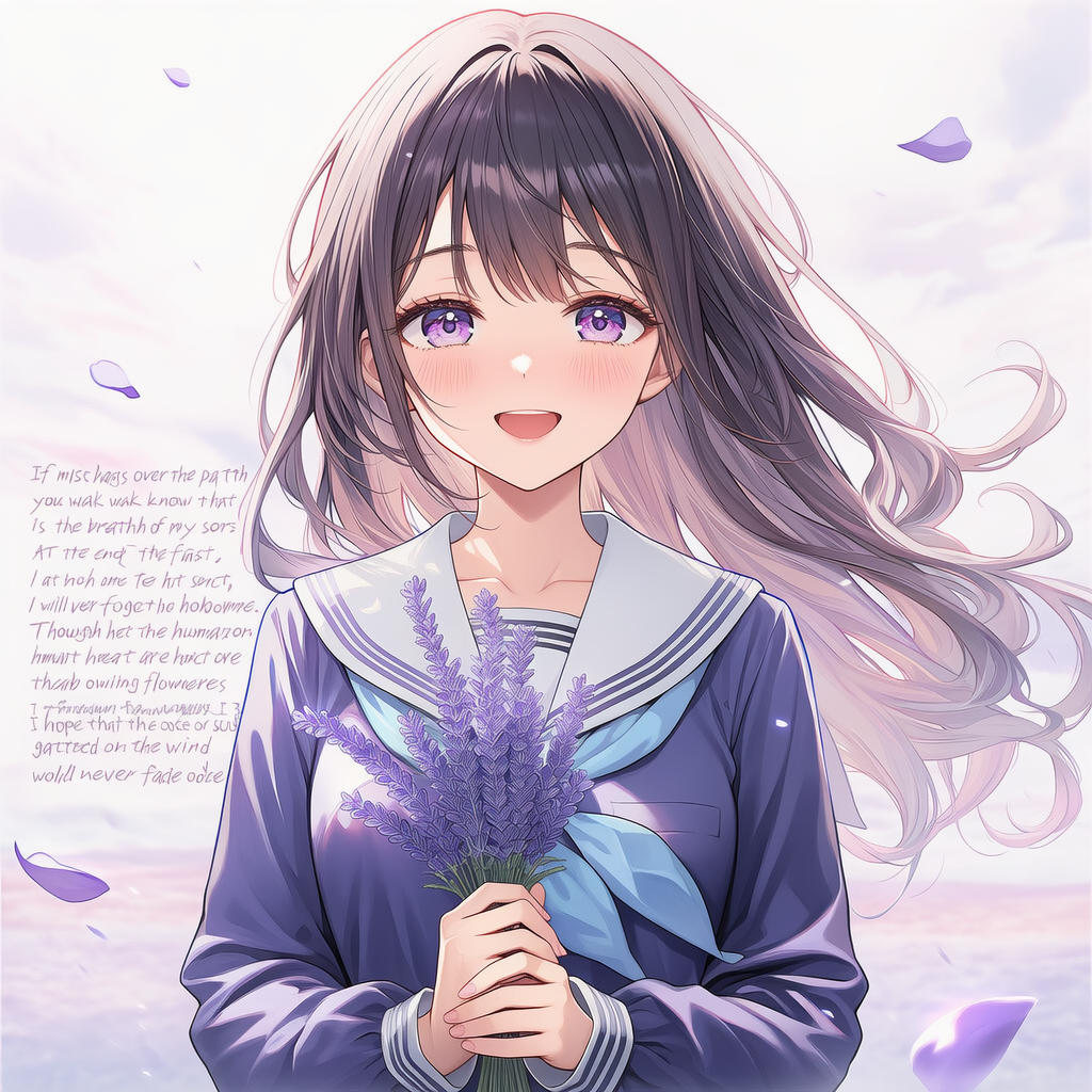 君にラベンダーを・・・