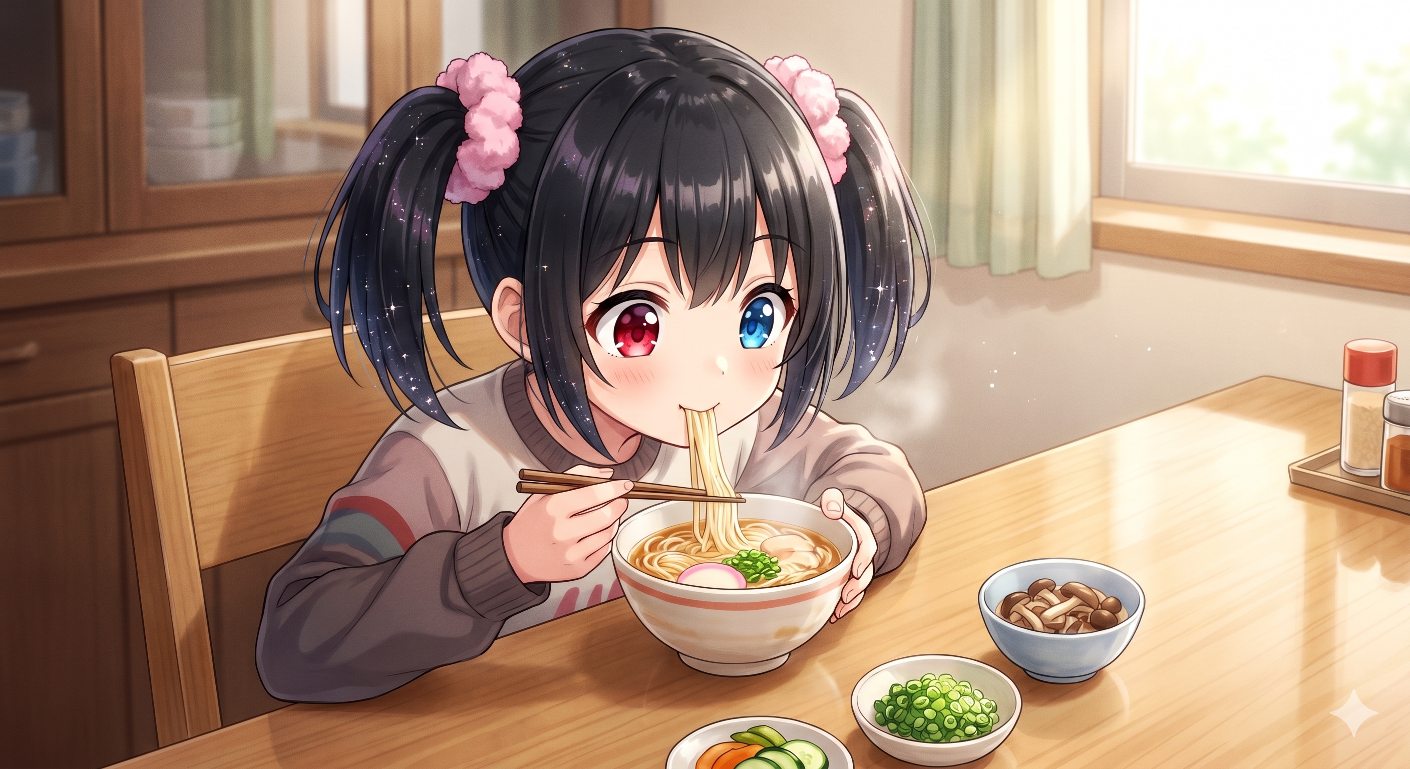 今日のお昼はにゅうめんです | の人気AIイラスト・グラビア