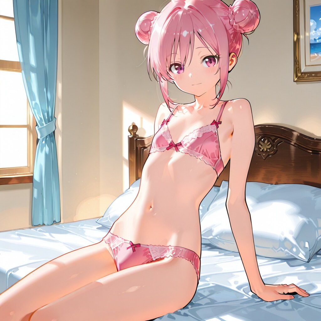 下着の女の子