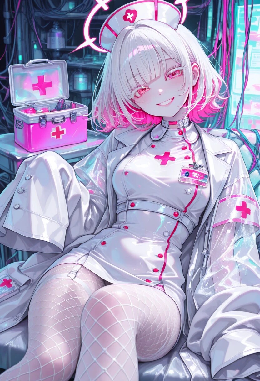 苦いのは嫌い？ ふふ、甘い薬もありますよ～。 | の人気AIイラスト・グラビア