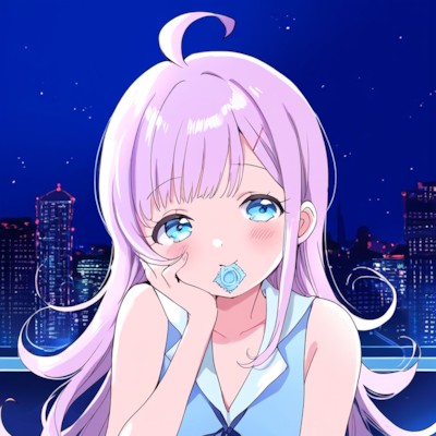 夜景と私、どっちがいい?♡