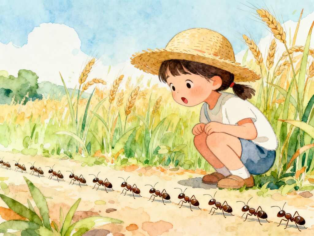 アリさん、みんなでどこいくのぉ？？