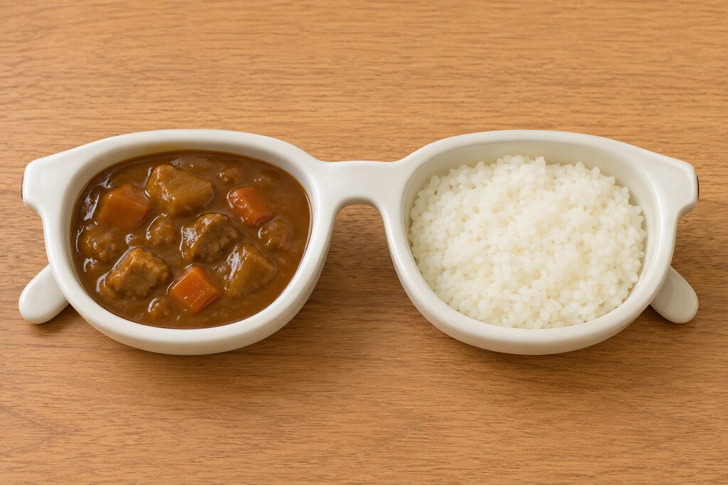 メガネカレー