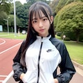 試合前のアップ中 9枚目