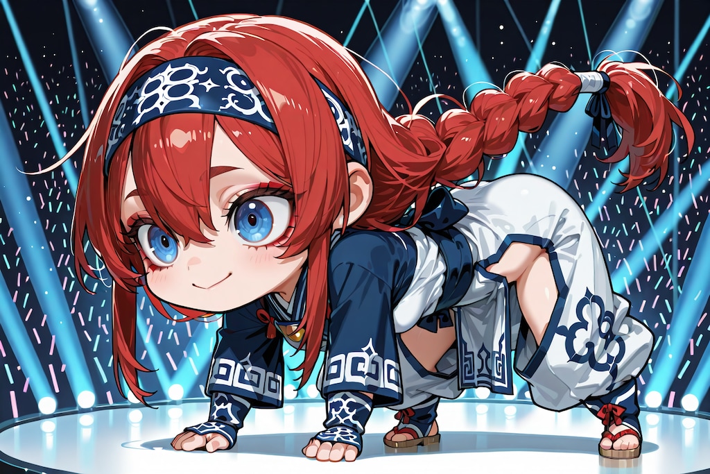 キレイなコロポックル赤髪お兄ちゃんズくん（お気に入りの呪文：cute transvestite boy）