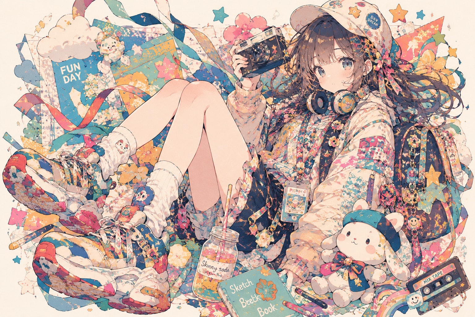 ポップガール | の人気AIイラスト・グラビア