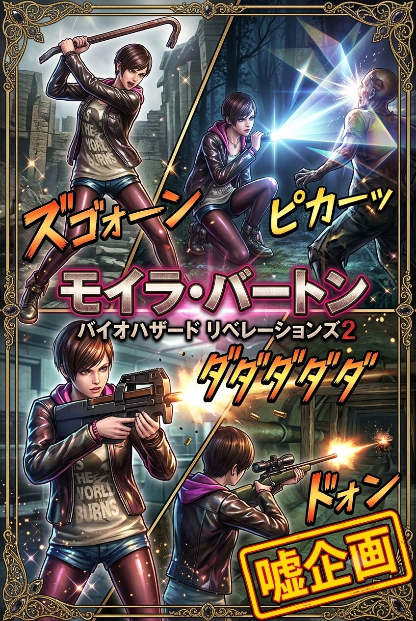 バイオハザードリベレーションズ2　モイラ・バートン