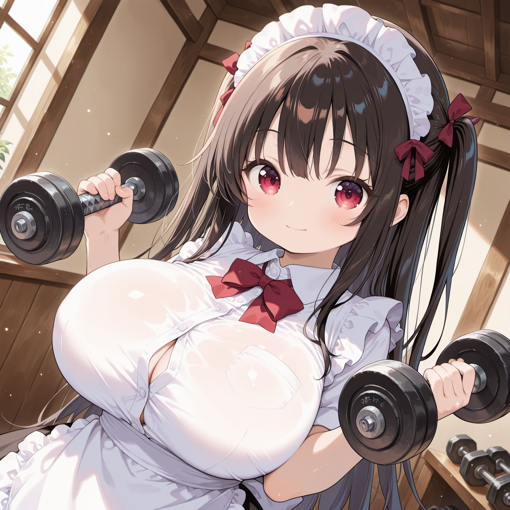 筋とれメイドさん | の人気AIイラスト・グラビア