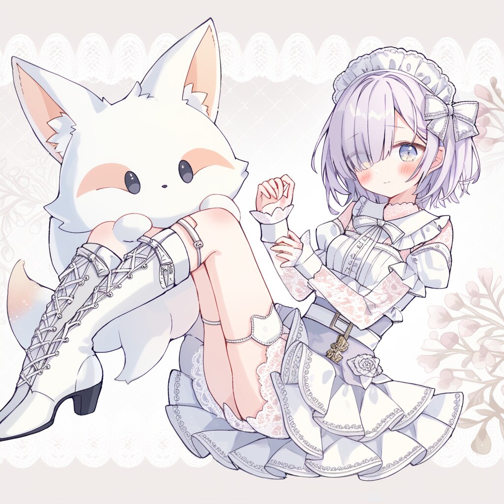 白ゴシック風美少女 | の人気AIイラスト・グラビア