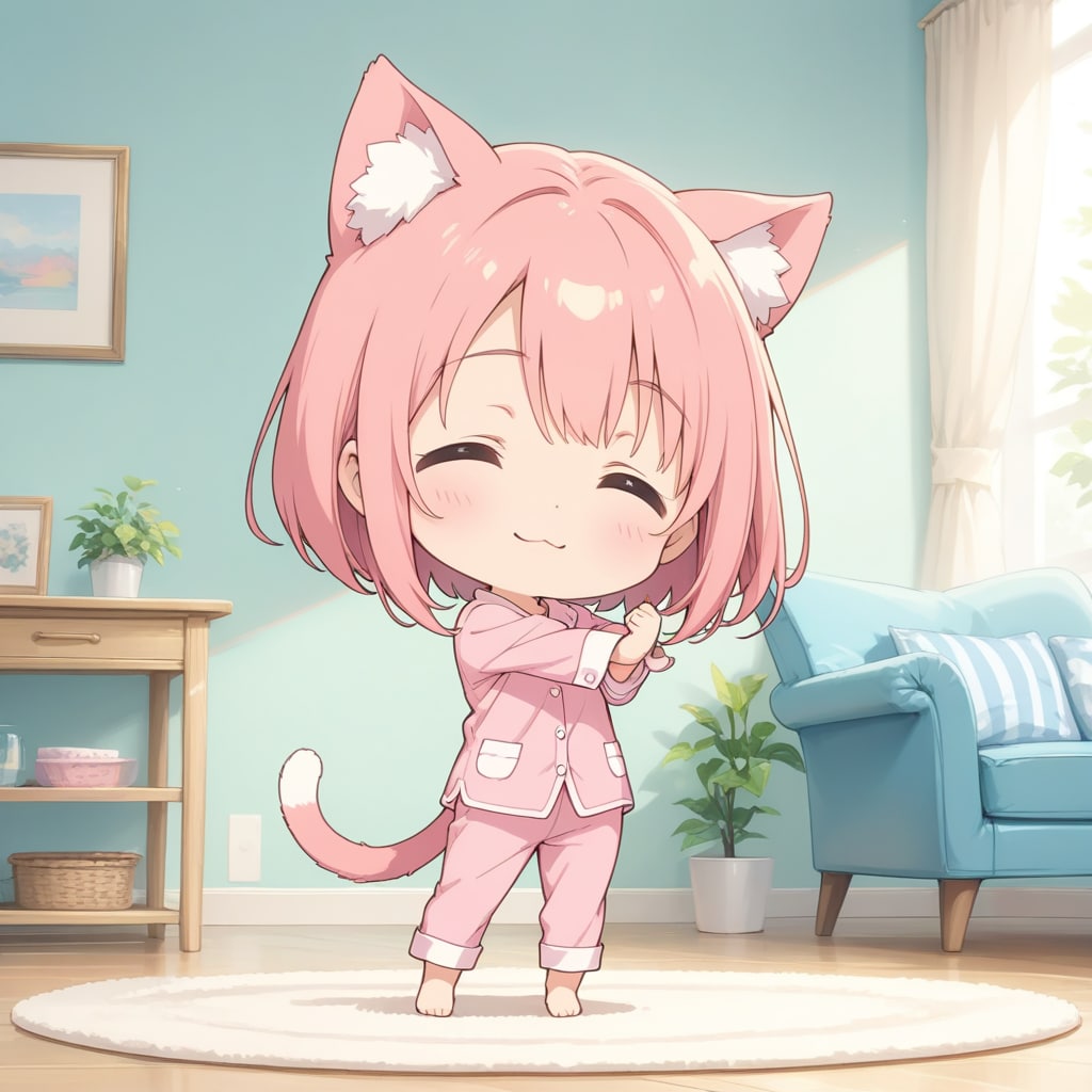 おはようにゃん | の人気AIイラスト・グラビア