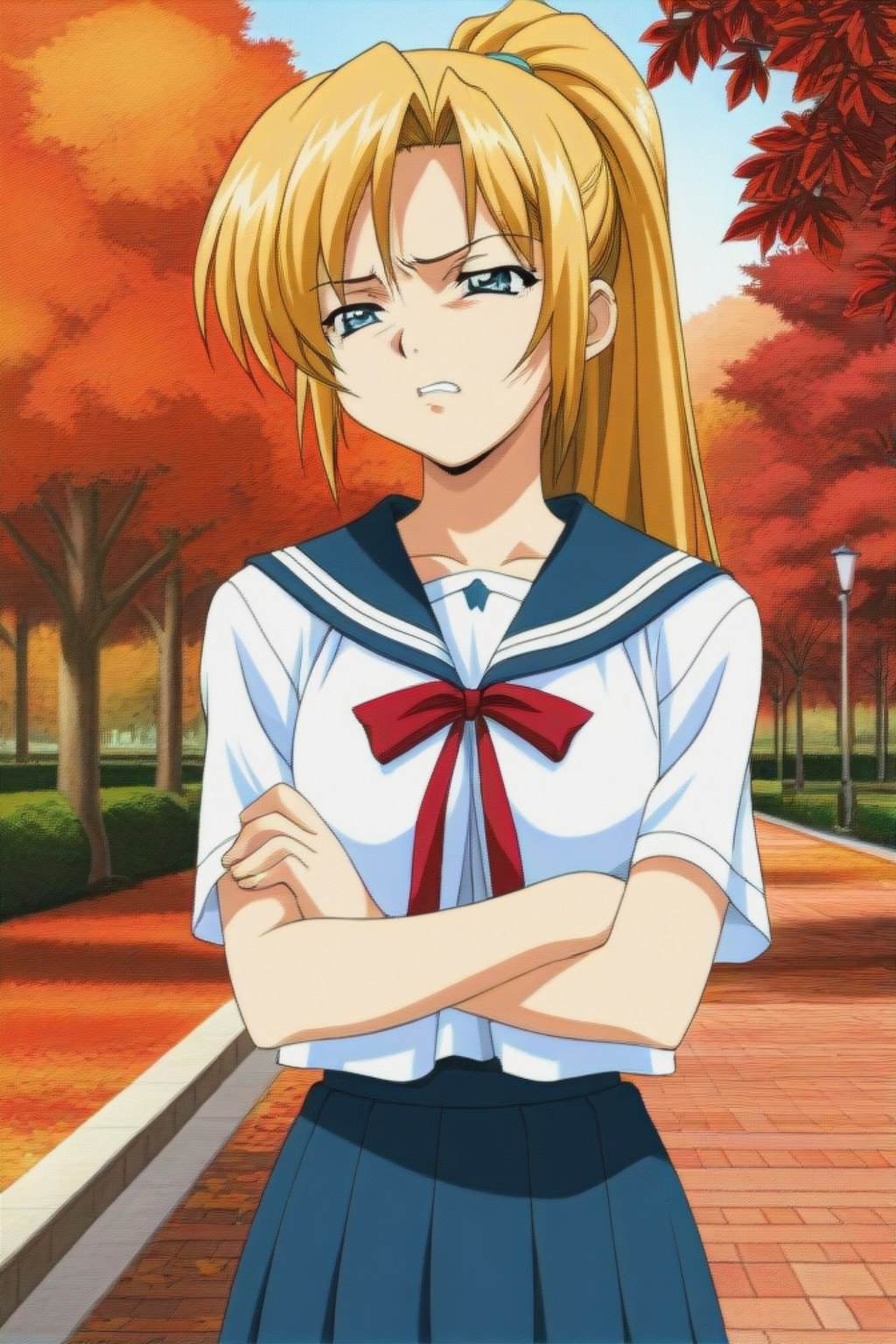 超今風の金髪ちゃん