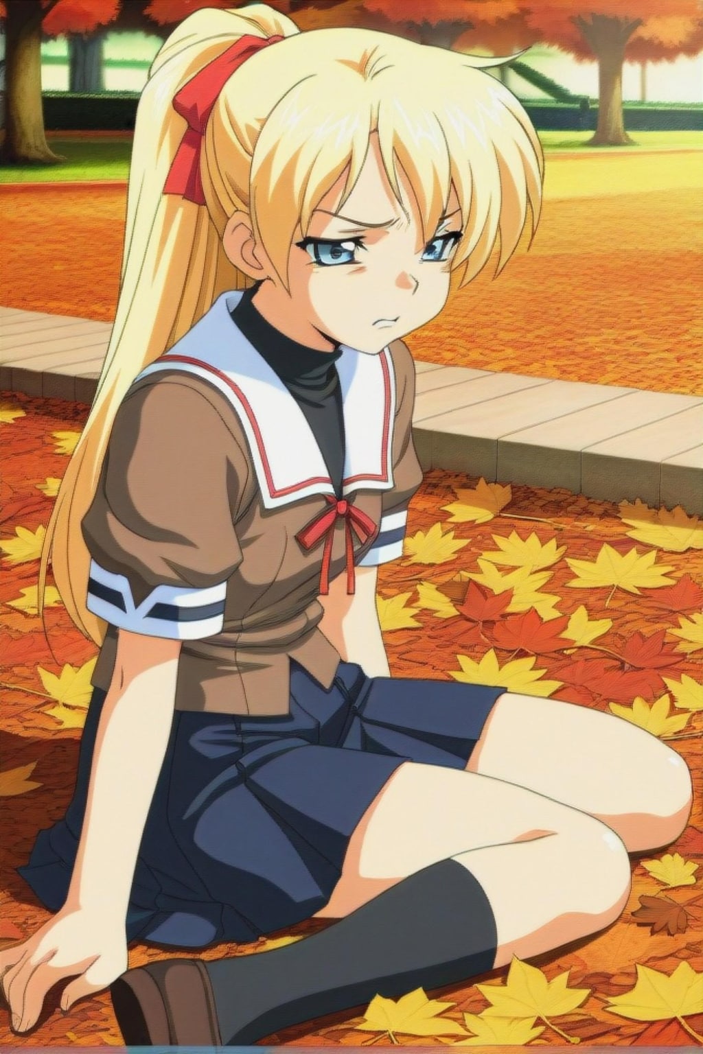 超今風の金髪ちゃん