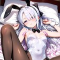 メカクレ薄紫髪ちゃん02 4枚目