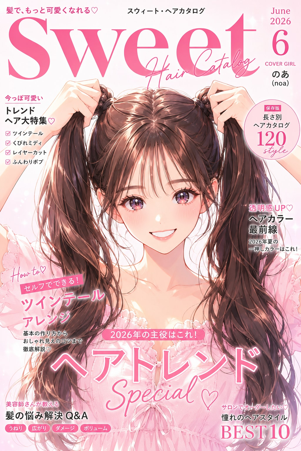★ヘアカタログ | の人気AIイラスト・グラビア