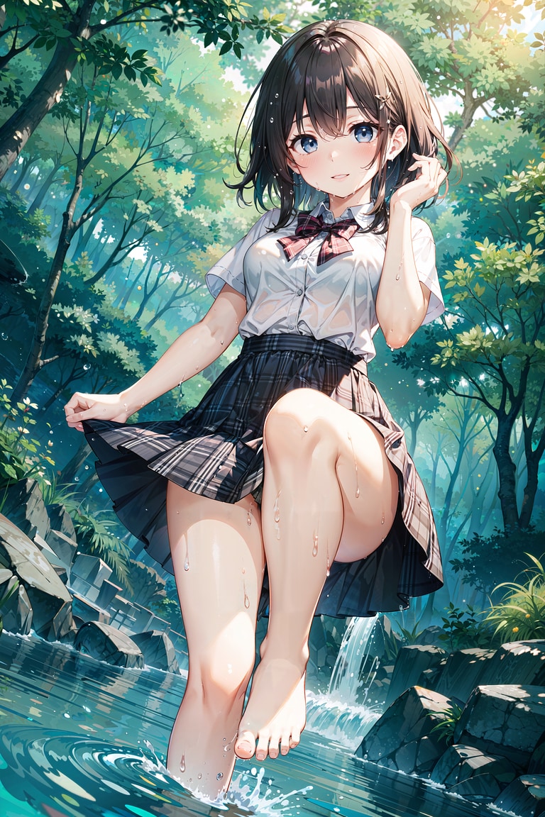 制服少女 97 | の人気AIイラスト・グラビア