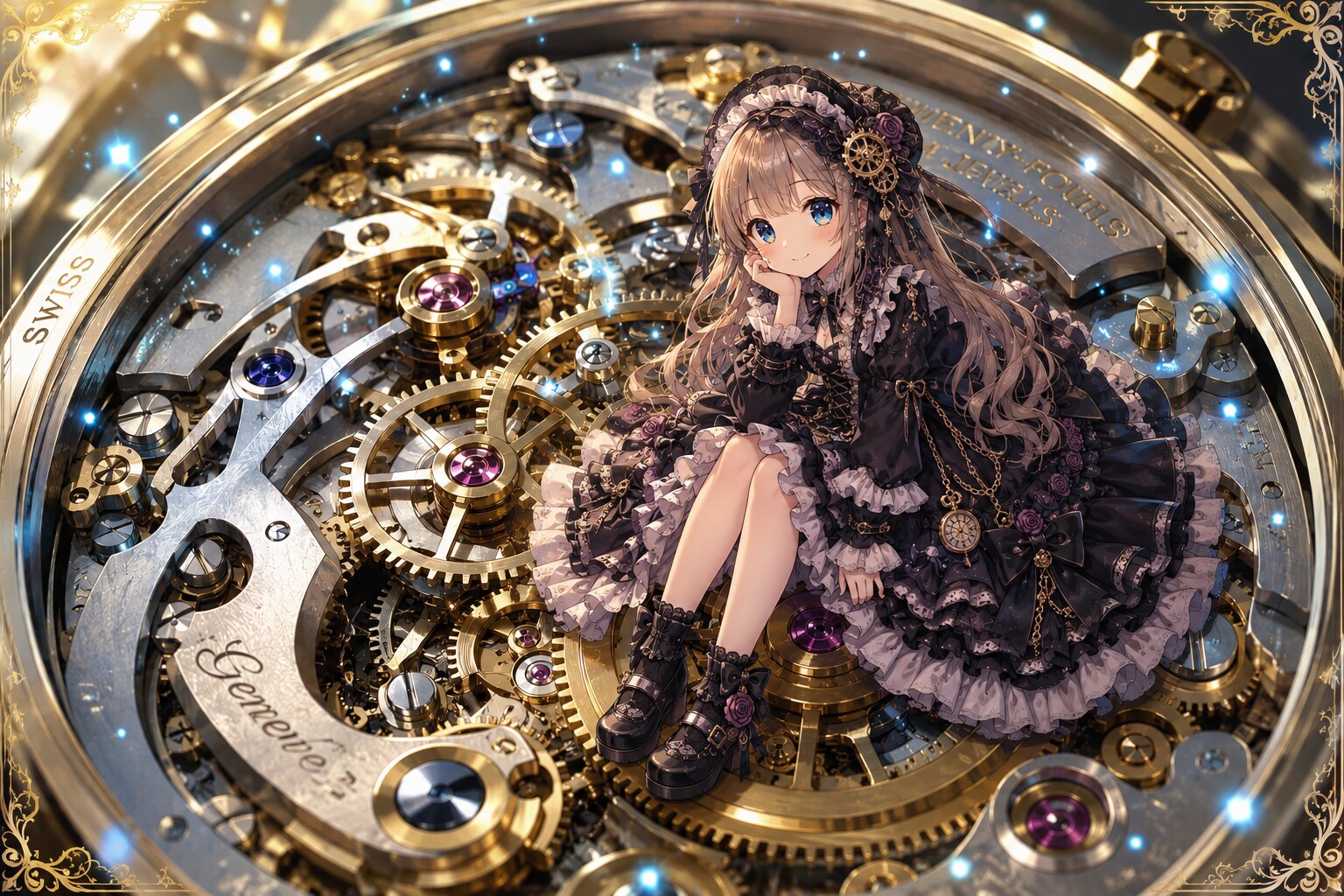 時を刻む少女