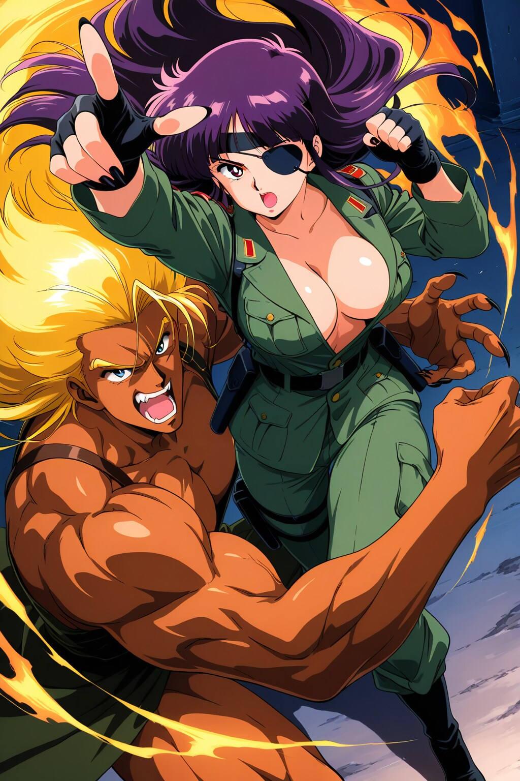 鬼軍曹，鬼女大尉，