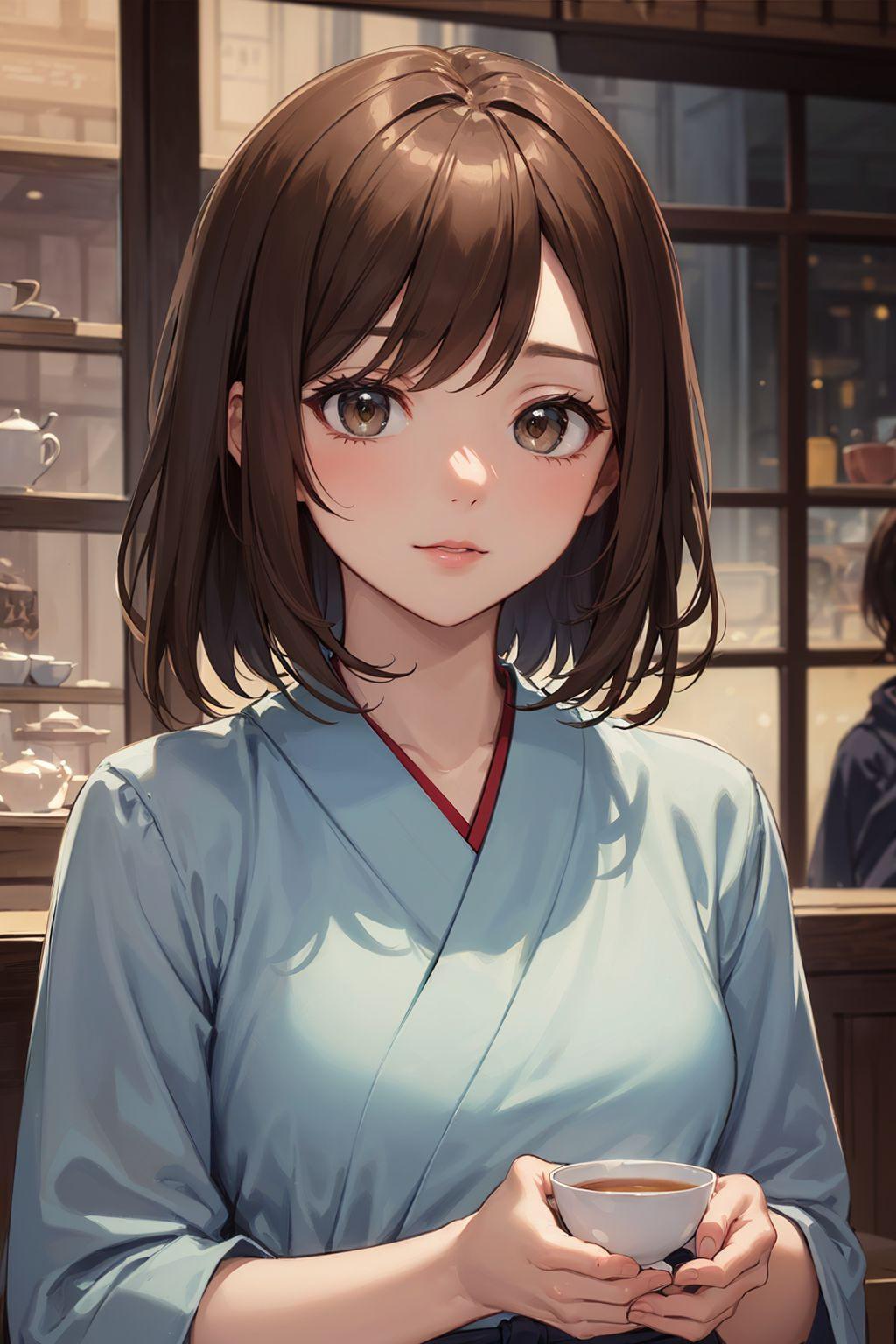粗茶ですが