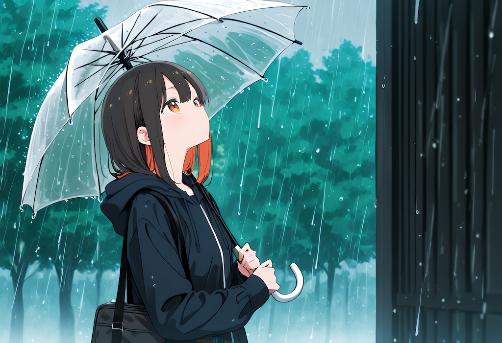 雨です