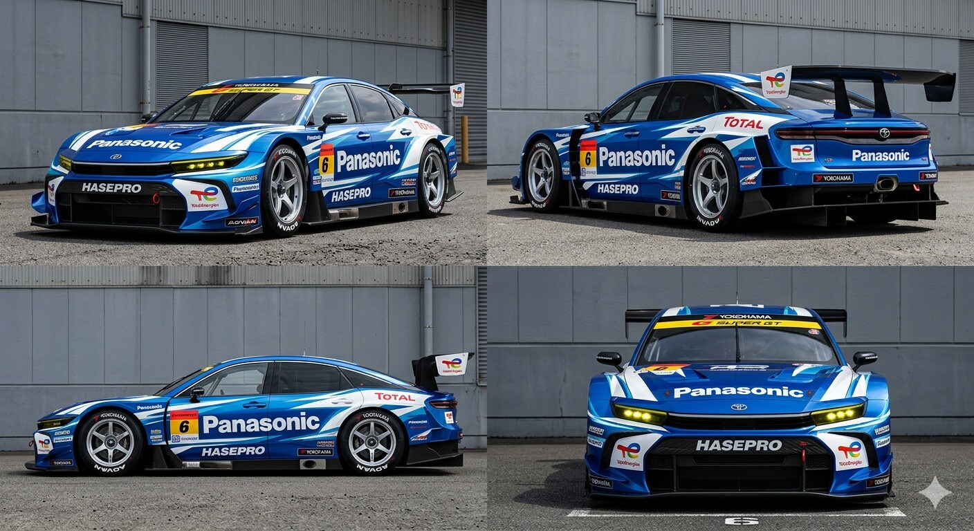 Panasonicクラウンレーシングカー