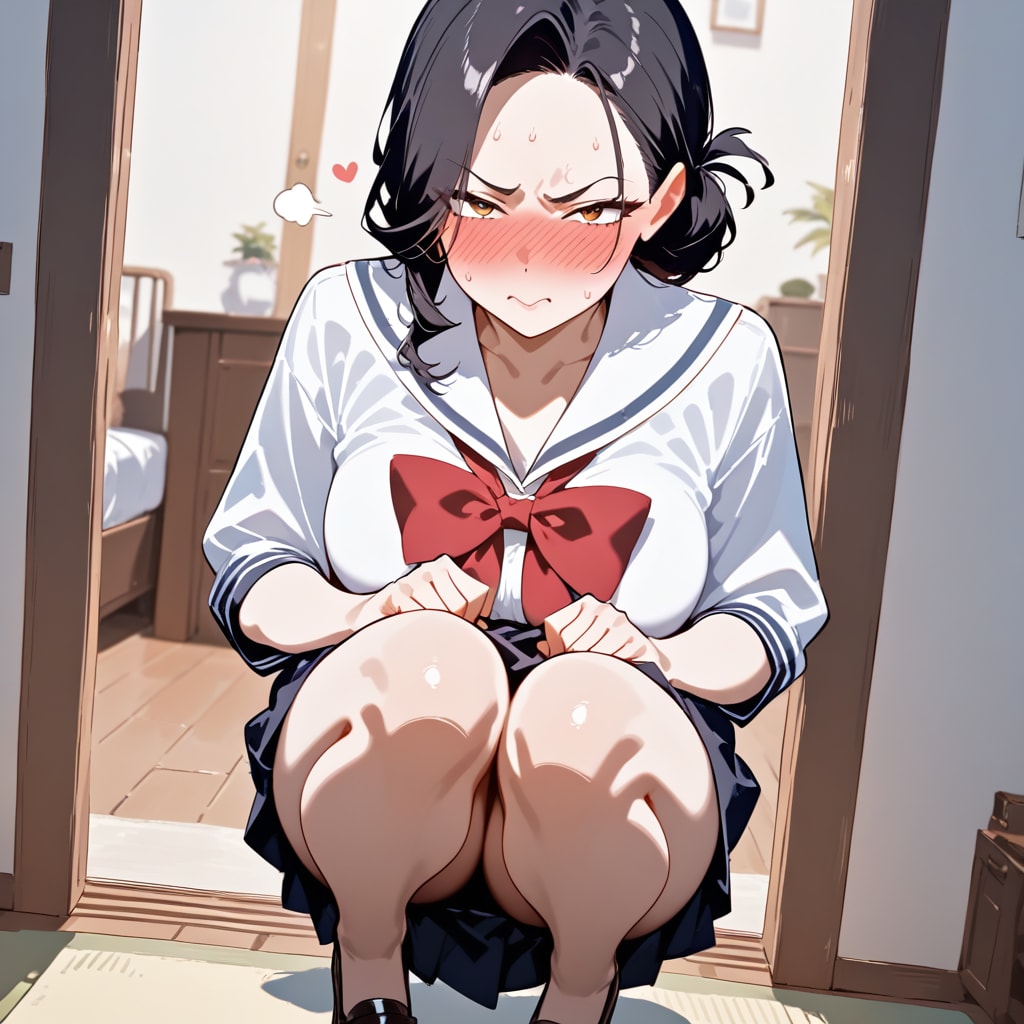 激おこセーラー服妻