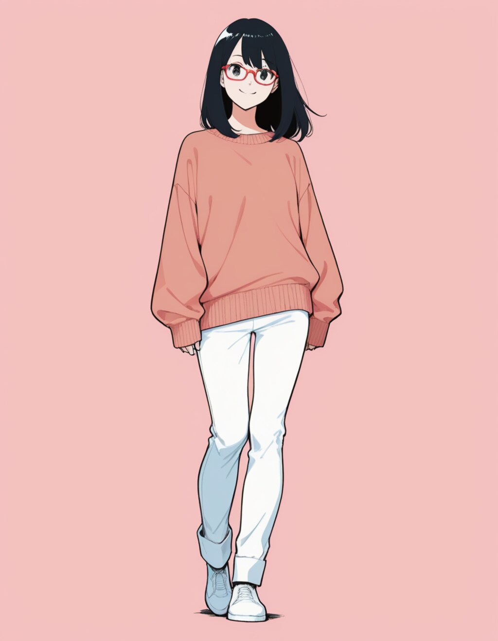 お姉さんのイラスト