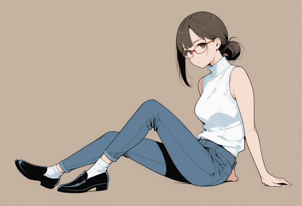 お姉さんのイラスト