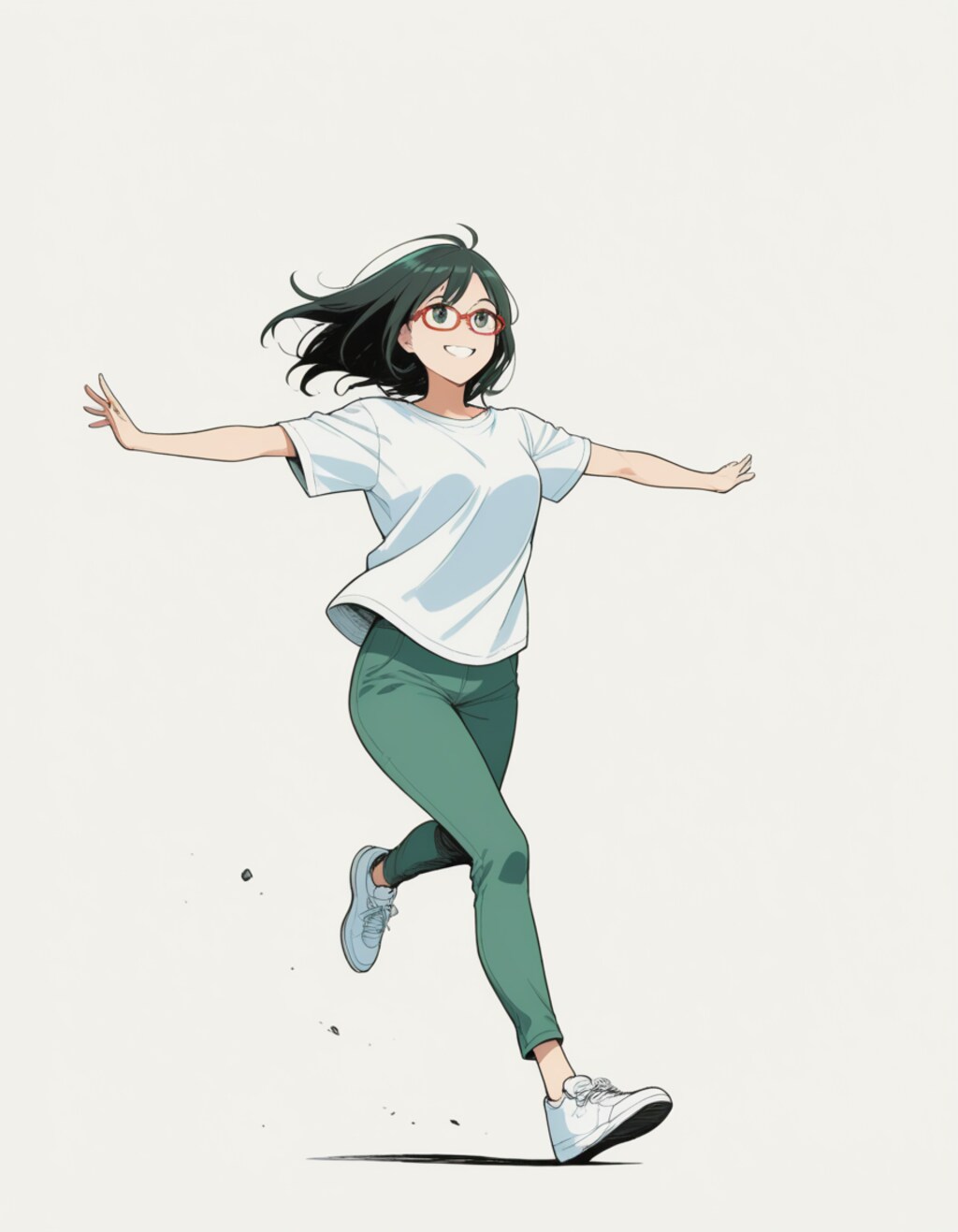 お姉さんのイラスト