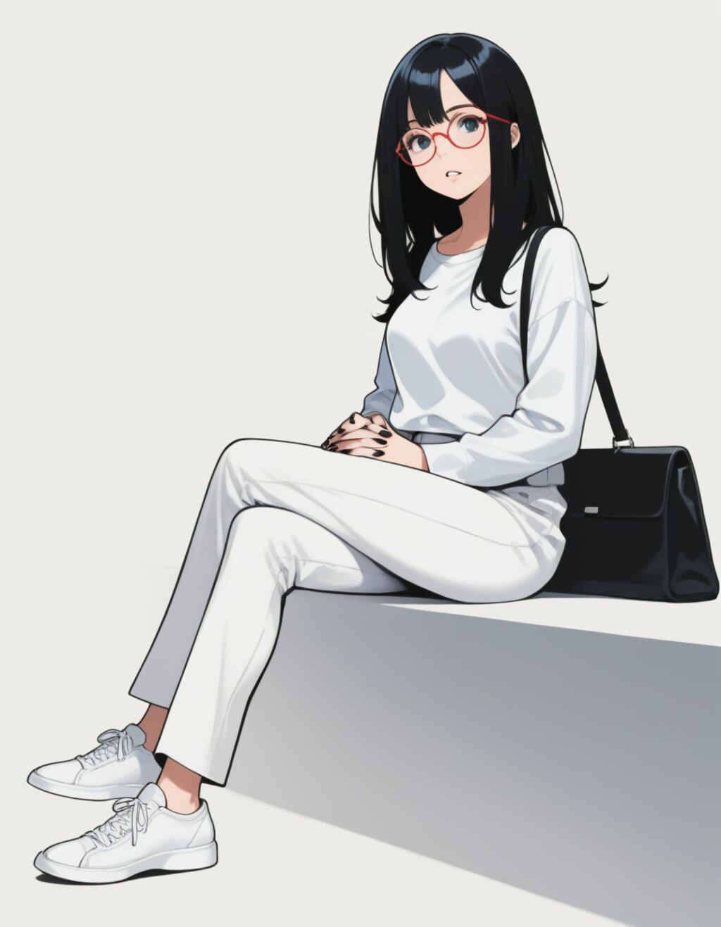 お姉さんのイラスト