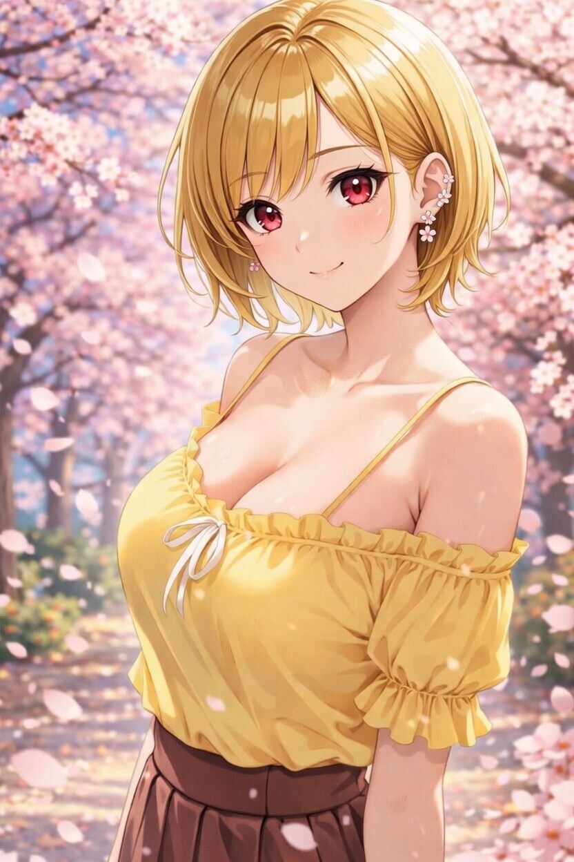 春に咲く優しい視線
