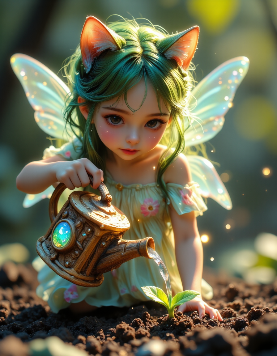 始まりの妖精　別名　双葉の妖精 | の人気AIイラスト・グラビア