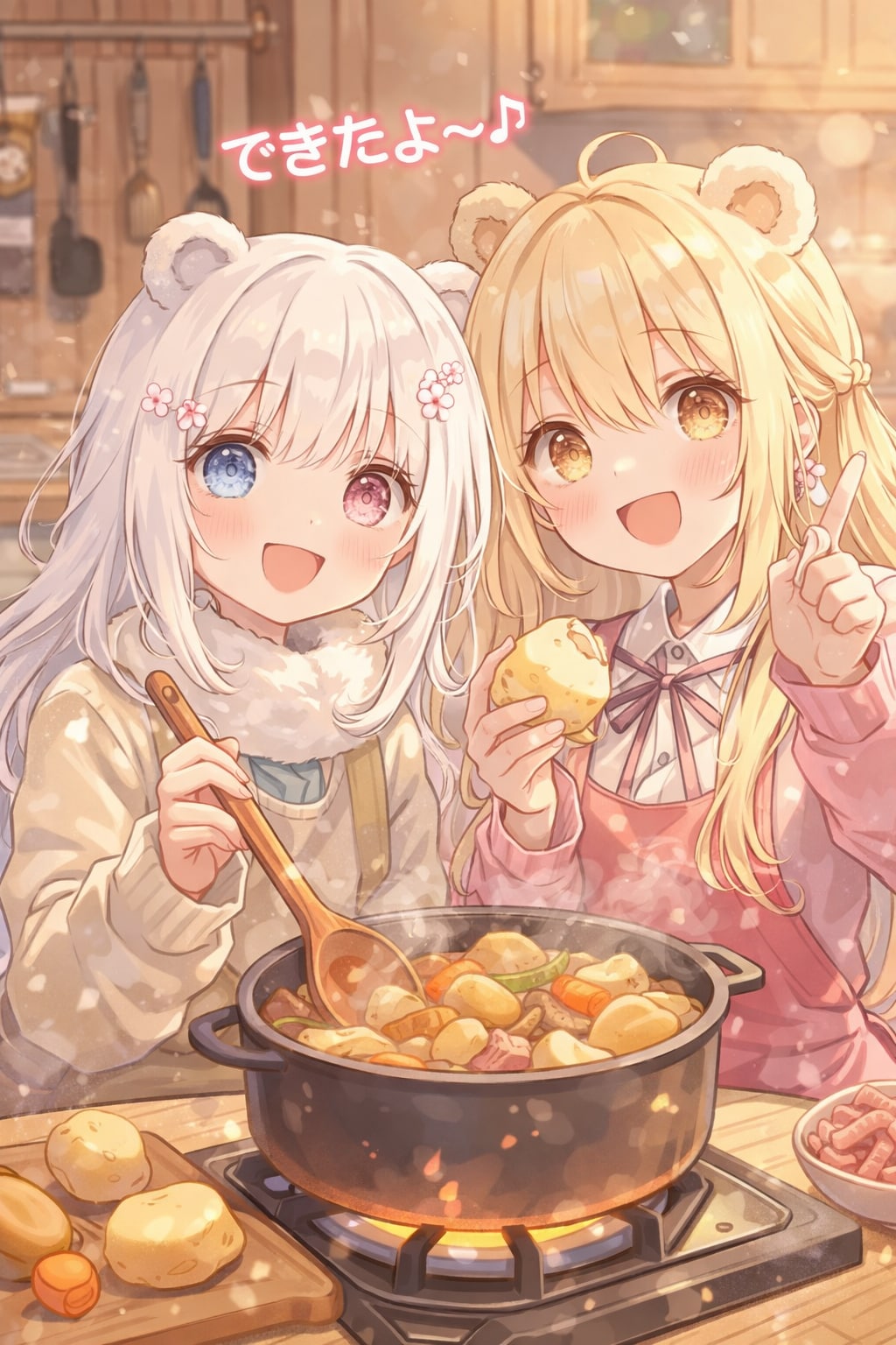 肉じゃが作り🍖 | の人気AIイラスト・グラビア