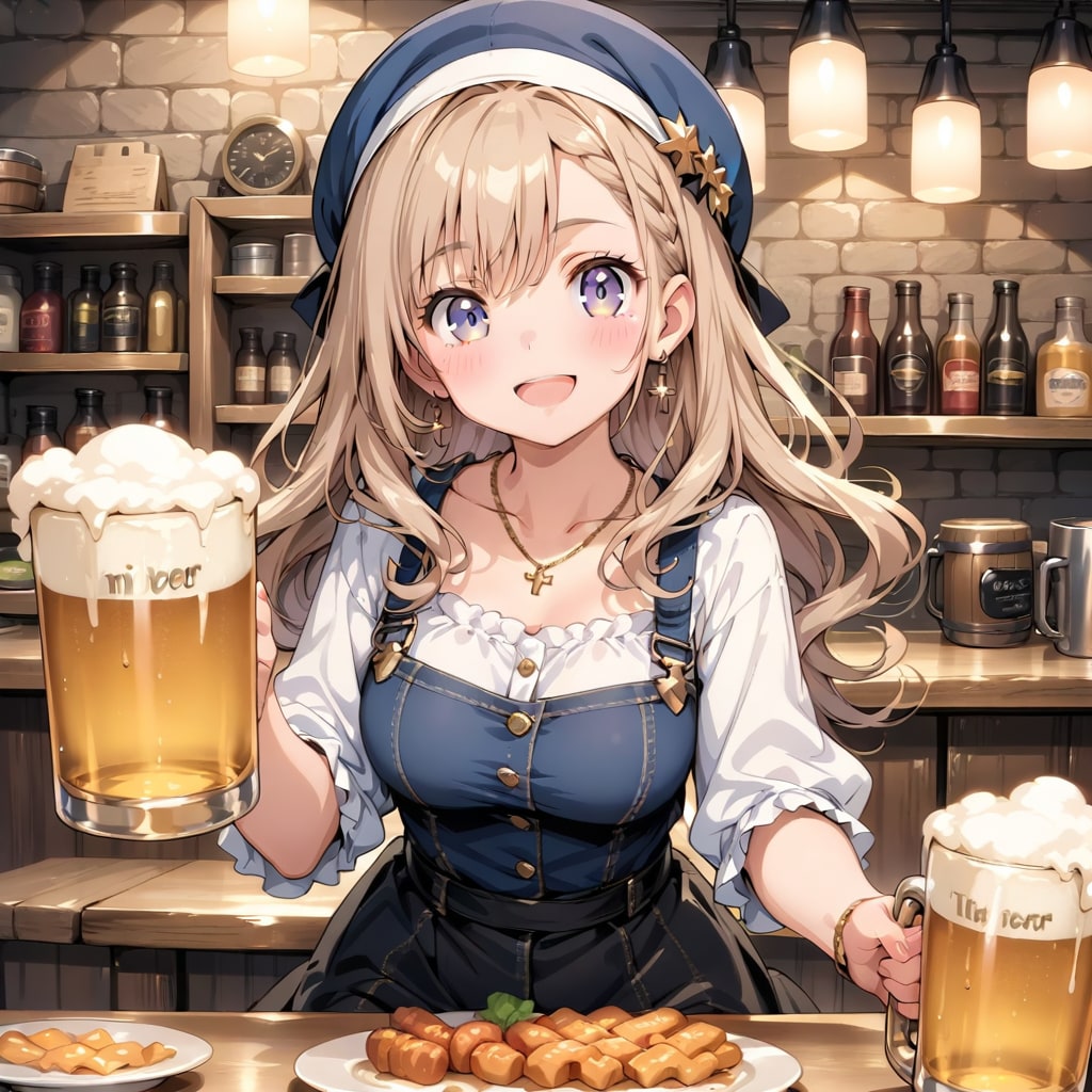 9/8ビールジョッキでちちぷ～い!!