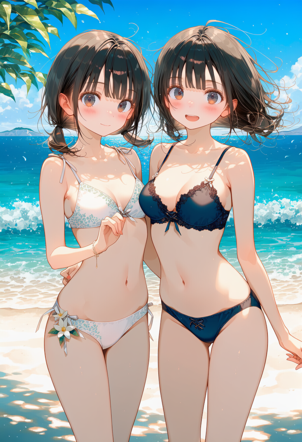 ビーチとビキニ