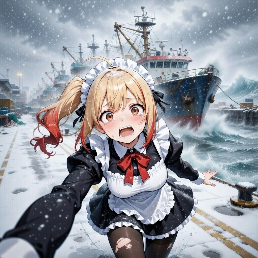 そして白雪の北海へ
